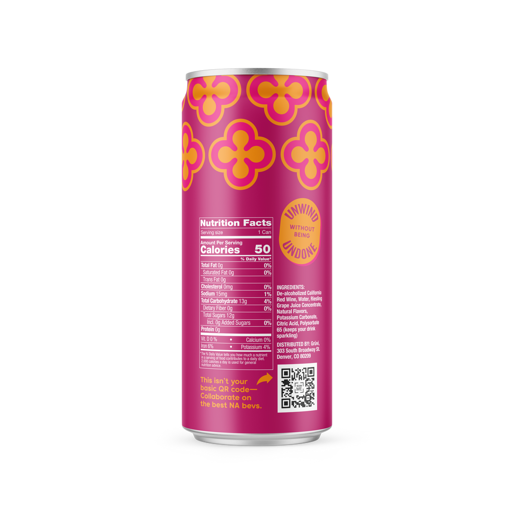 Grüvi Sangria - Refreshing Non-Alcoholic Wine Alternative