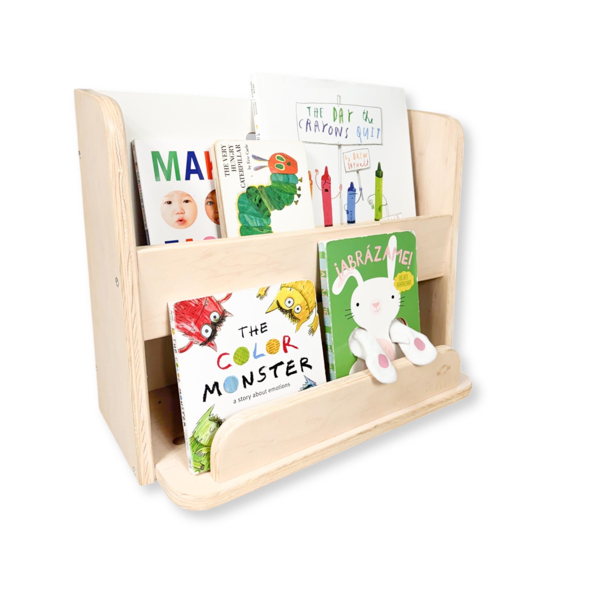 GUAVA Montessori Bookshelf for Kids - Enhance Learning and Organization - Shopthatapp.ca