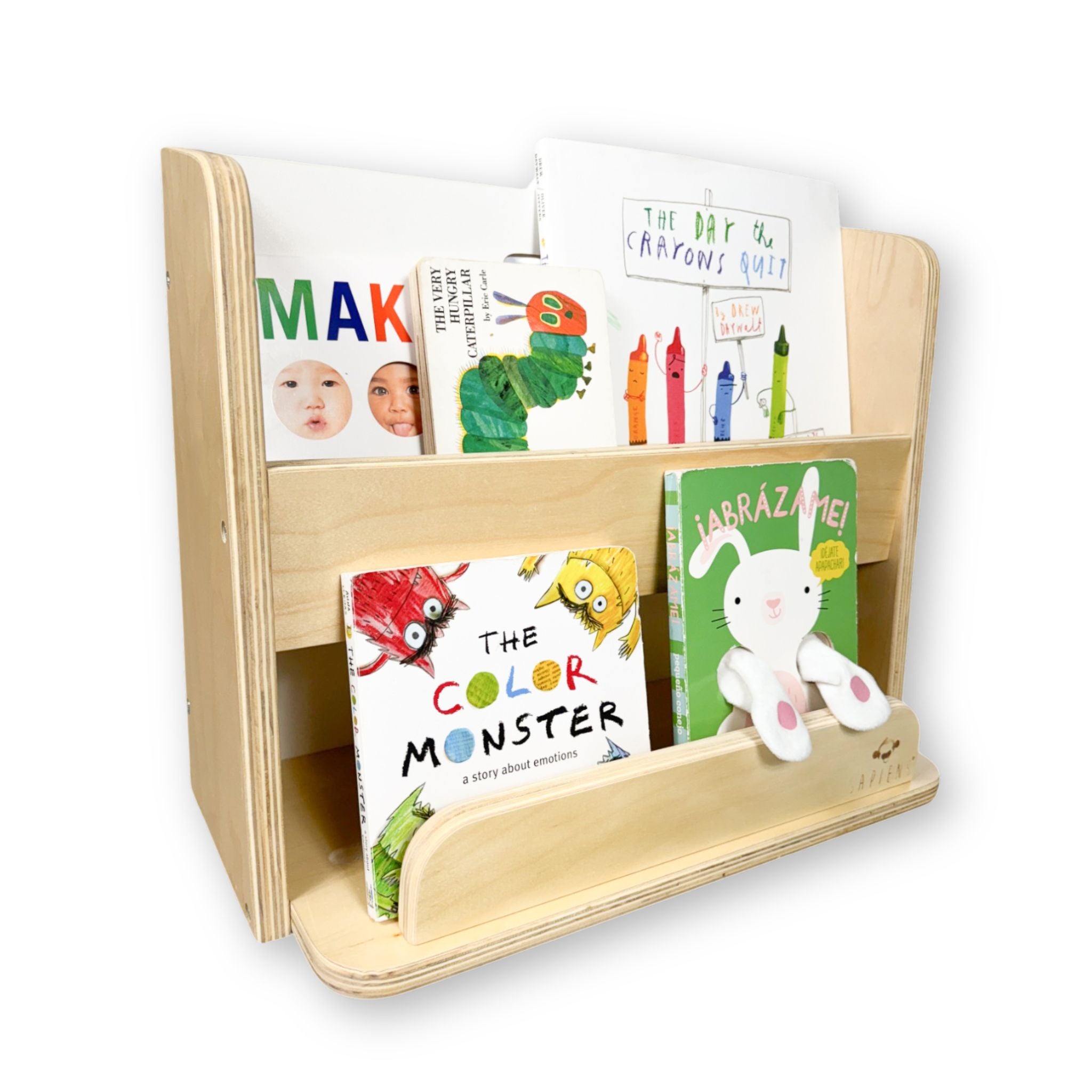 GUAVA Montessori Bookshelf for Kids - Enhance Learning and Organization - Shopthatapp.ca