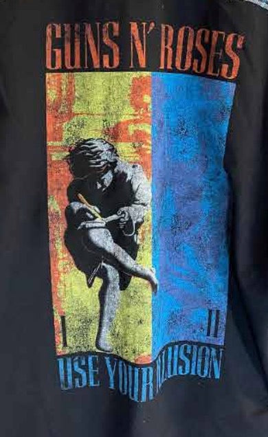 Guns n Roses '91 Use Your Illusion II - Vintage Rock Flannel Shirt - Www.Shopthatapp.ca