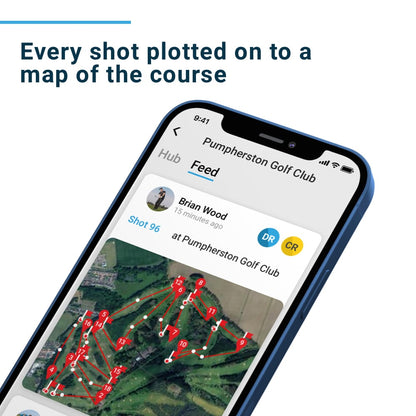H4 Golf GPS with Shot Tracking - Handheld, Clip-On, Magnetic, 16 Tags - Shopthatapp.ca