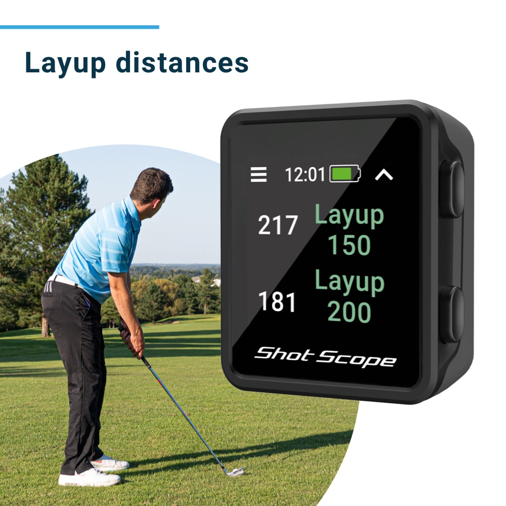 H4 Golf GPS with Shot Tracking - Handheld, Clip-On, Magnetic, 16 Tags - Shopthatapp.ca