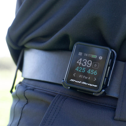 H4 Golf GPS with Shot Tracking - Handheld, Clip-On, Magnetic, 16 Tags - Shopthatapp.ca