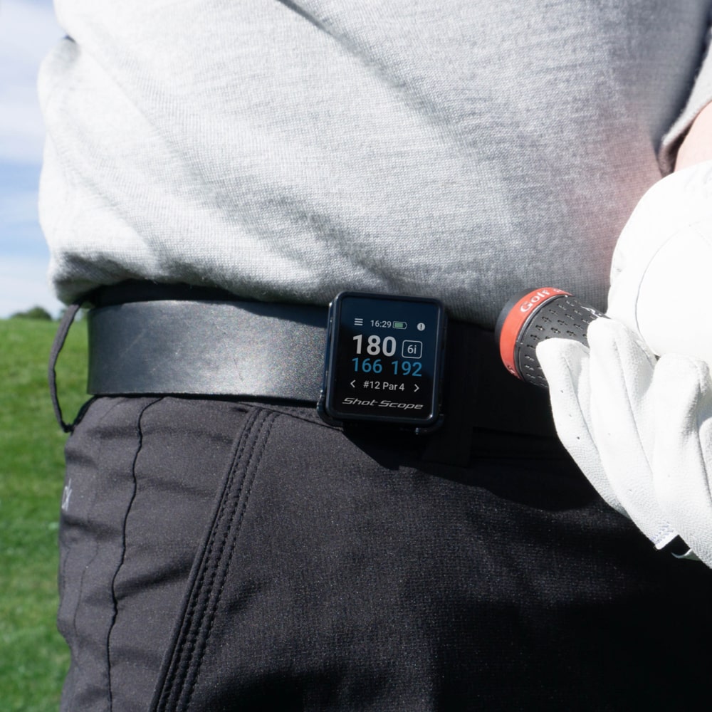 H4 Golf GPS with Shot Tracking - Handheld, Clip-On, Magnetic, 16 Tags - Shopthatapp.ca