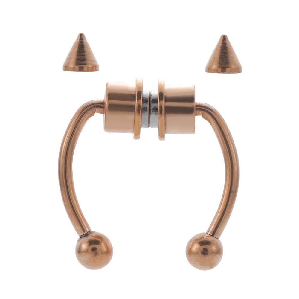 1pcs U Shaped Fake Nose Ring - Shopthatapp.ca