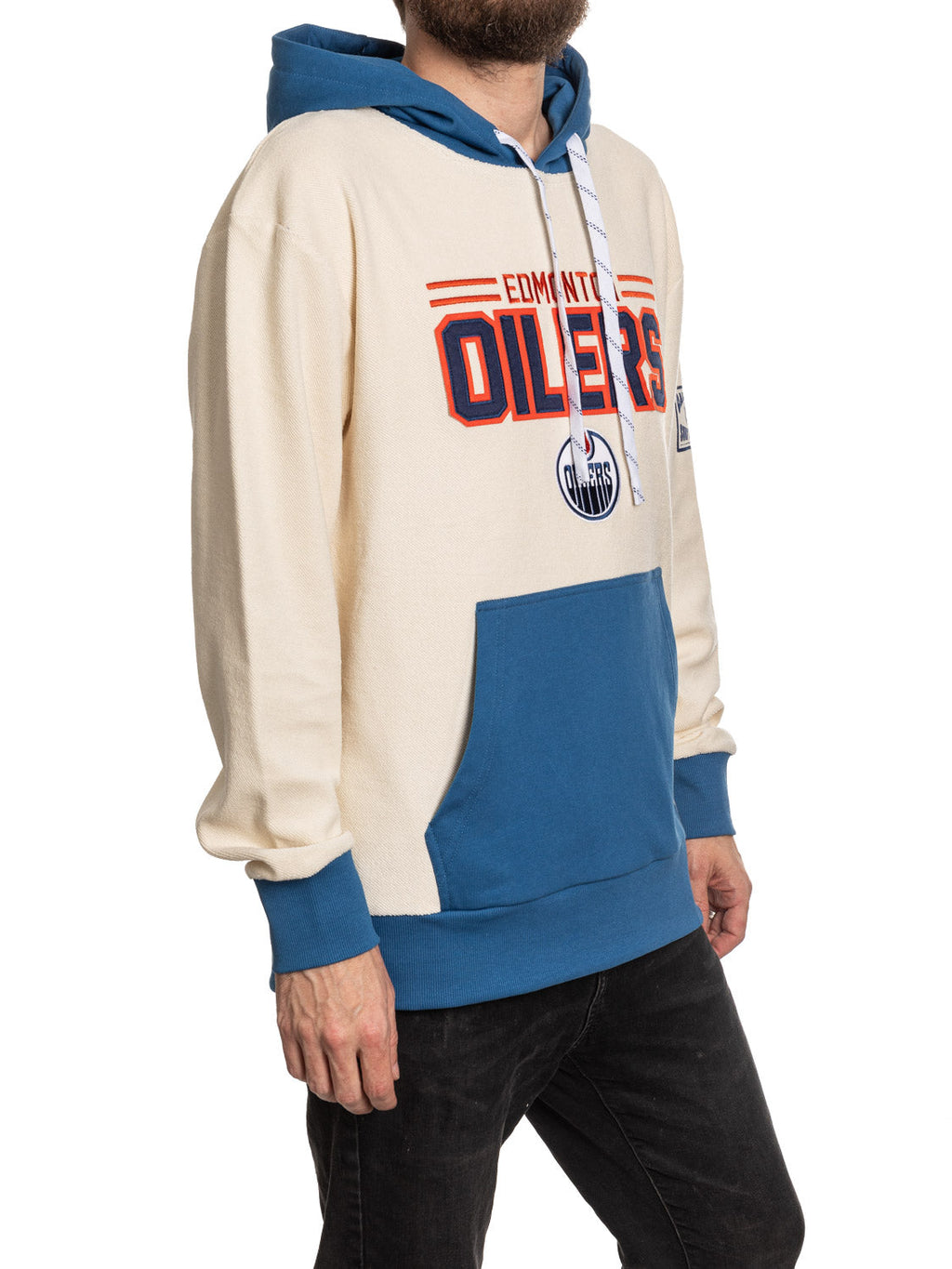 Edmonton Oilers NHL Unisex Reverse Terry Retro Premium Hoodie - Shopthatapp.ca