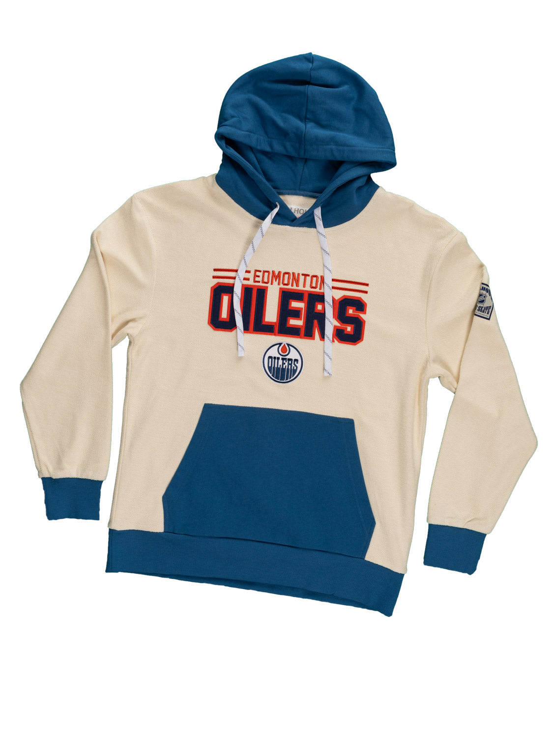 Edmonton Oilers NHL Unisex Reverse Terry Retro Premium Hoodie - Shopthatapp.ca