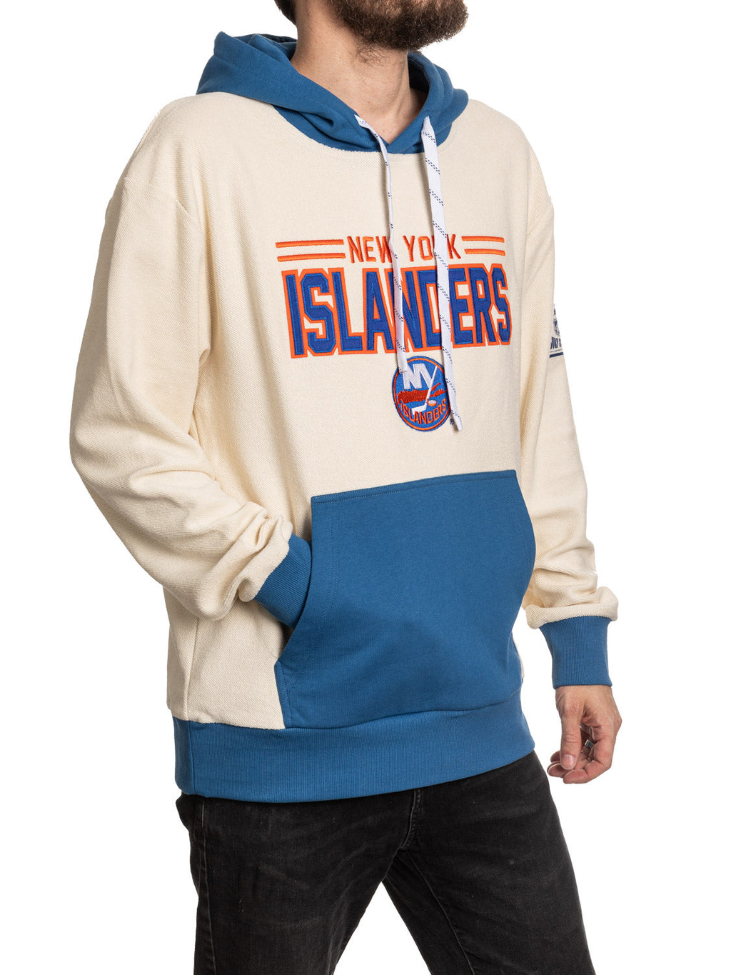 New York Islanders NHL Unisex Reverse Terry Retro Premium Hoodie - Shopthatapp.ca