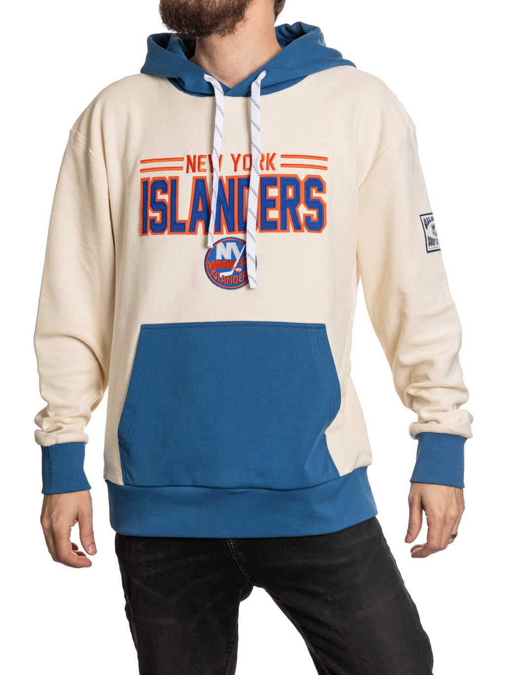 New York Islanders NHL Unisex Reverse Terry Retro Premium Hoodie - Shopthatapp.ca