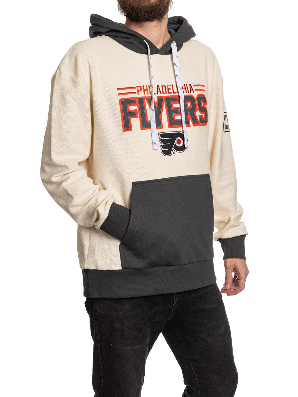 Philadelphia Flyers NHL Unisex Reverse Terry Retro Premium Hoodie - Shopthatapp.ca