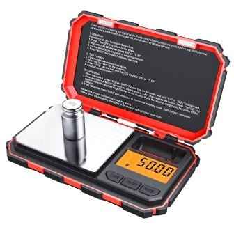 Digital Mini Scale 200g 0.01g Pocket Scale with 50g Calibration Weight Electronic Smart Scale for Food Tablets Jewelry