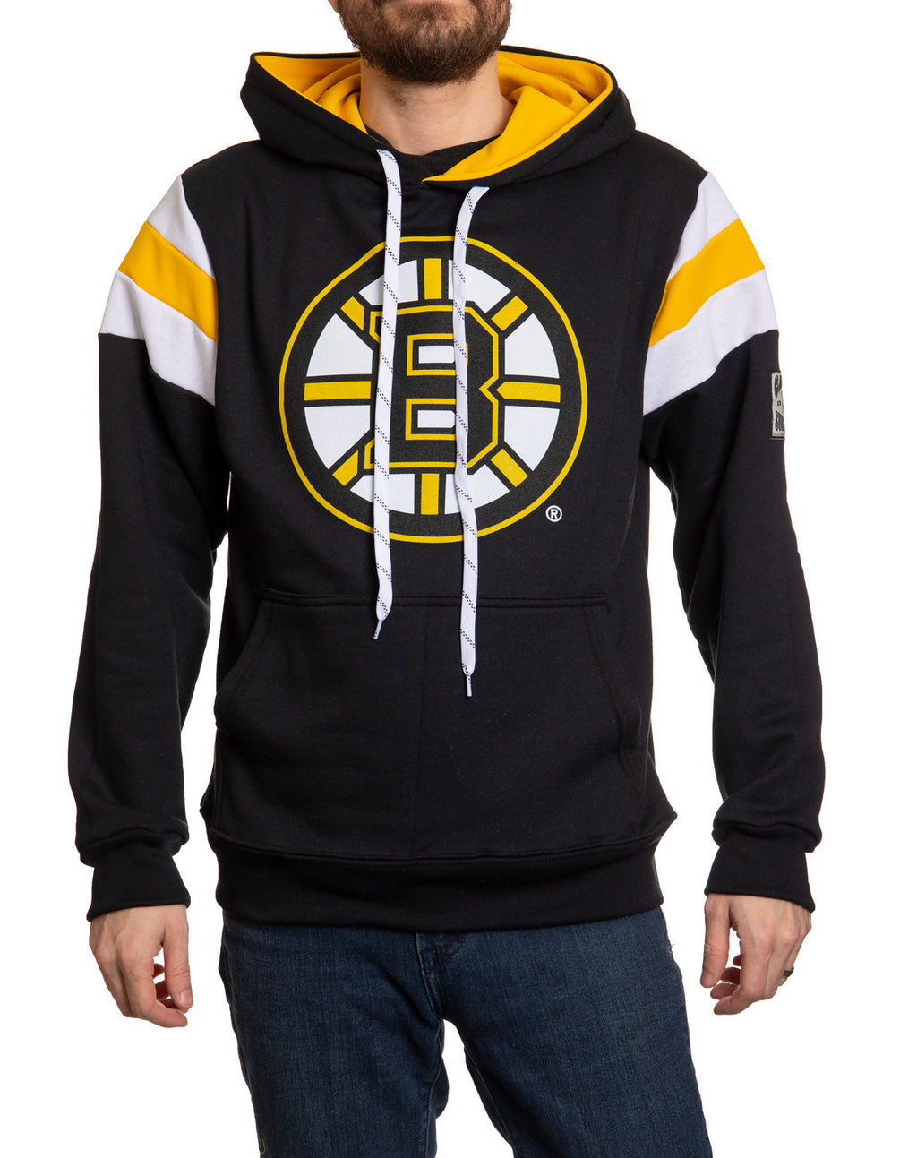 Boston Bruins Varsity Retro Style Hoodie - Shopthatapp.ca