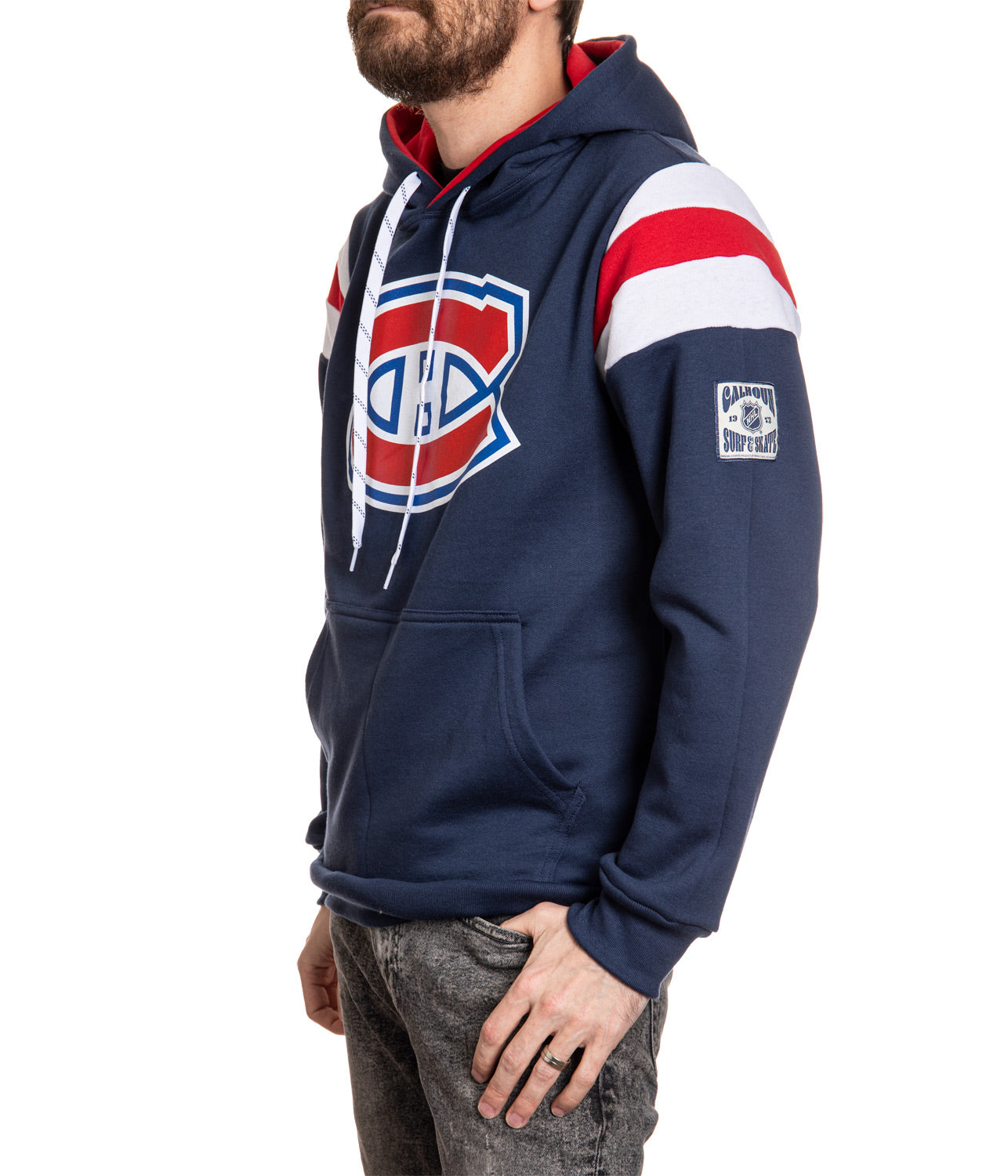 Montreal Canadiens Varsity Retro Style Hoodie - Shopthatapp.ca