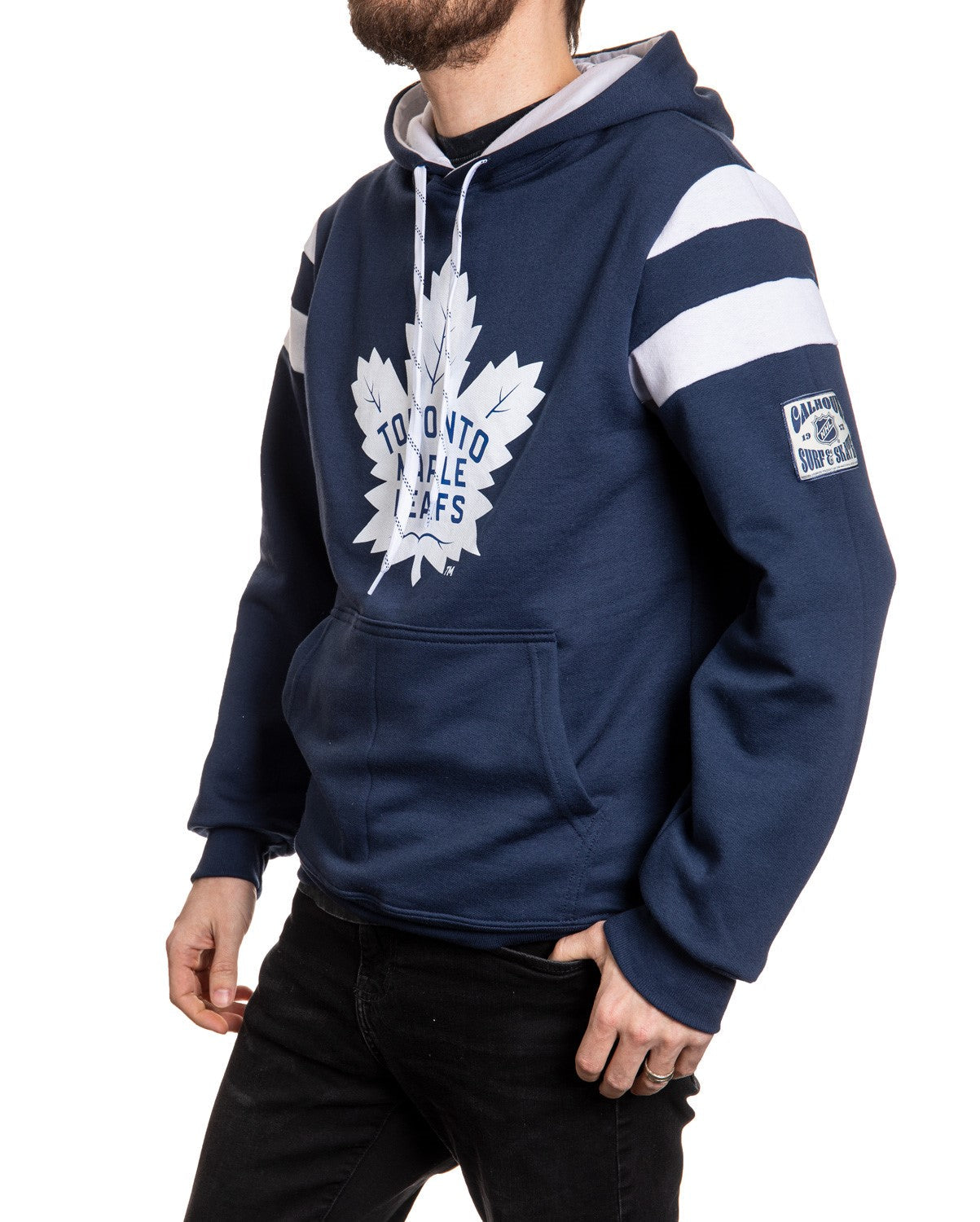 Toronto Maple Leafs Varsity Retro Style Hoodie - Shopthatapp.ca
