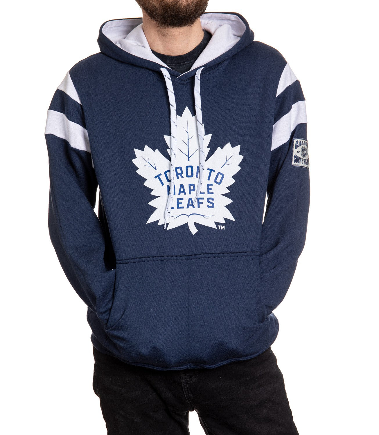 Toronto Maple Leafs Varsity Retro Style Hoodie - Shopthatapp.ca