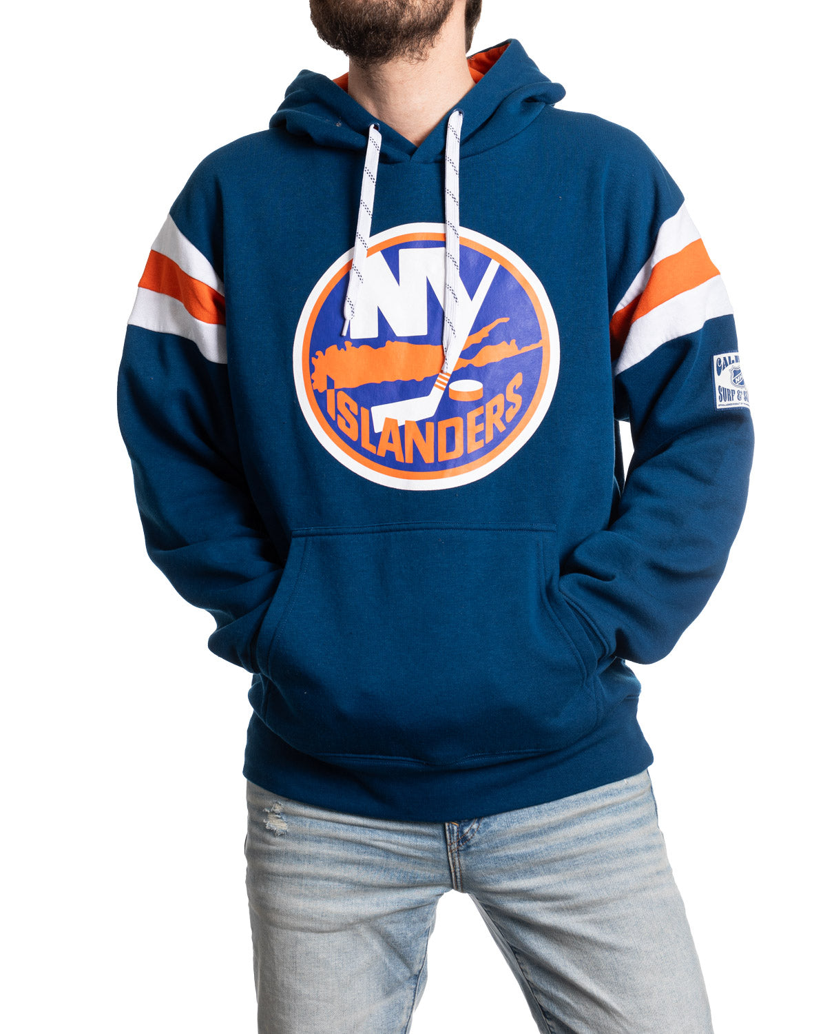 New York Islanders Varsity Retro Style Hoodie - Shopthatapp.ca