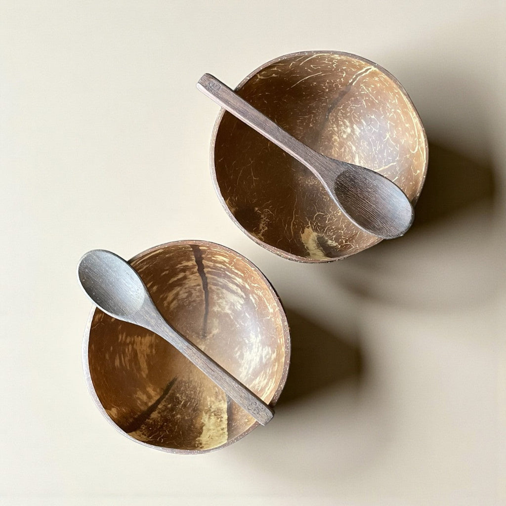 Hand Carved Coconut Bowl - Shopthatapp.ca