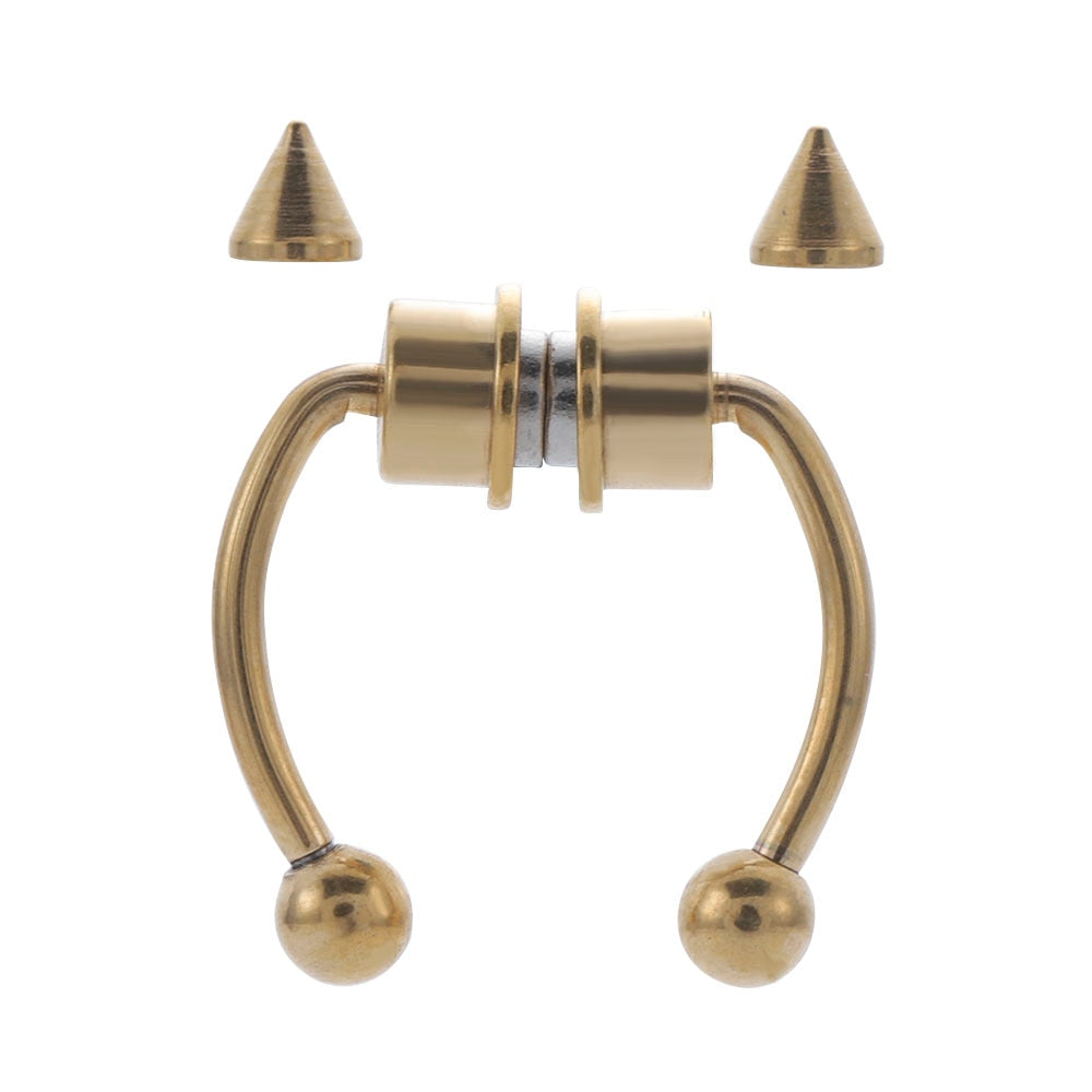1pcs U Shaped Fake Nose Ring - Shopthatapp.ca