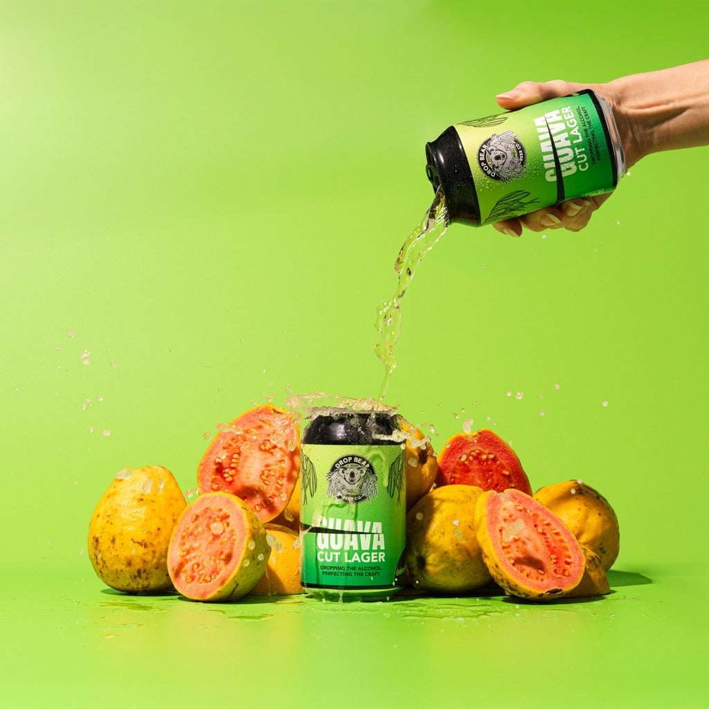 Drop Bear Guava Cut Lager - Refreshing Craft Beer with Tropical Flavor