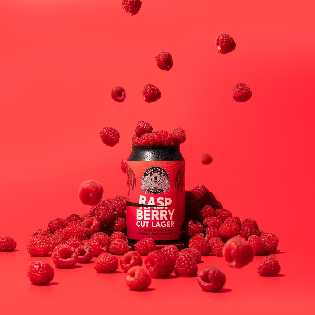 Drop Bear Raspberry Lager - Refreshing Raspberry Cut Lager Craft Beer