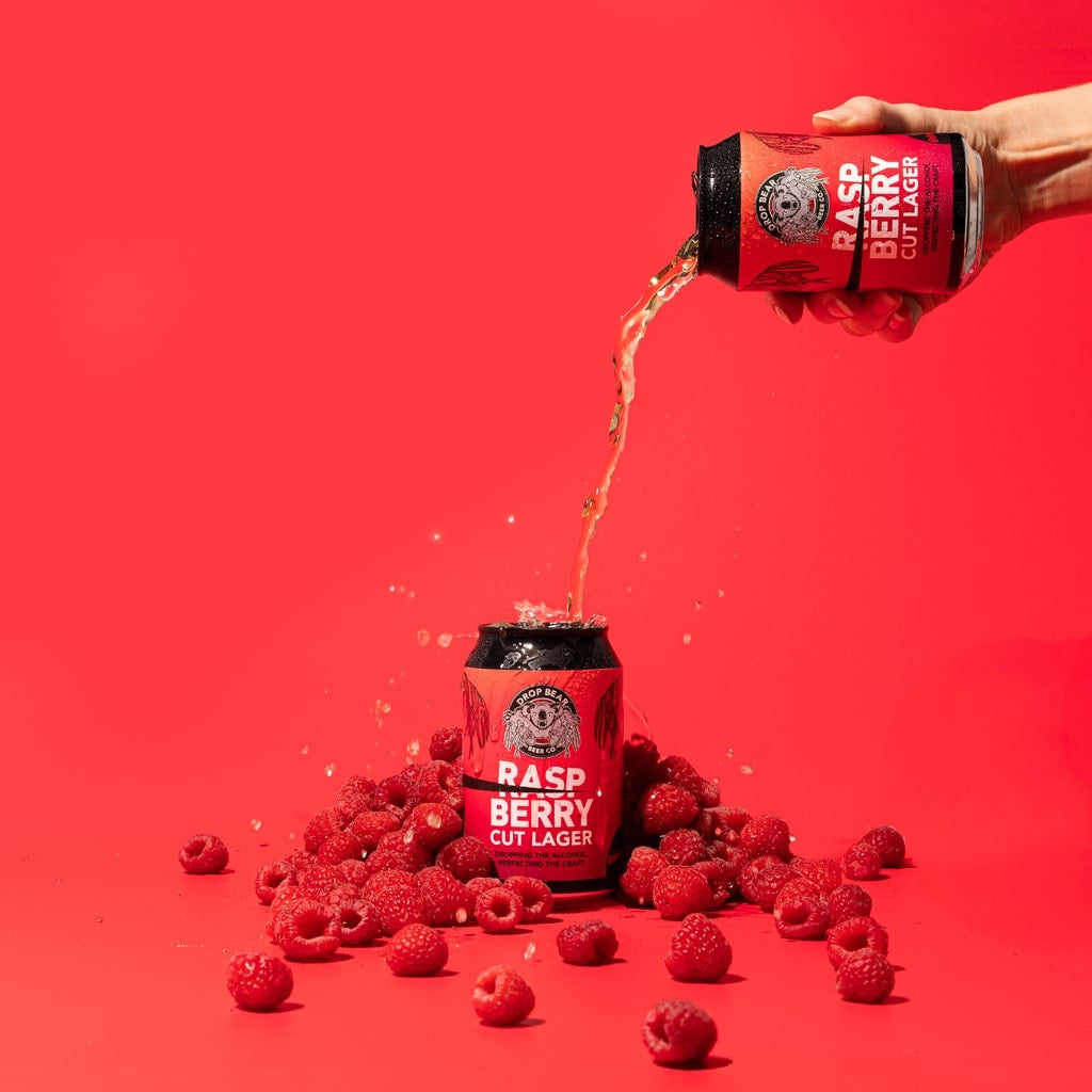 Drop Bear Raspberry Lager - Refreshing Raspberry Cut Lager Craft Beer
