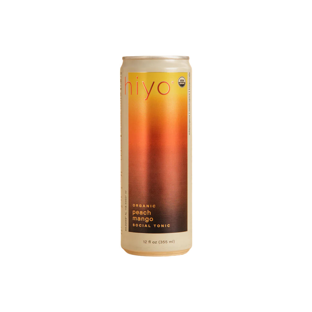 Hiyo Peach Mango Seltzer with Zeno Bobal Rosé Wine Infusion