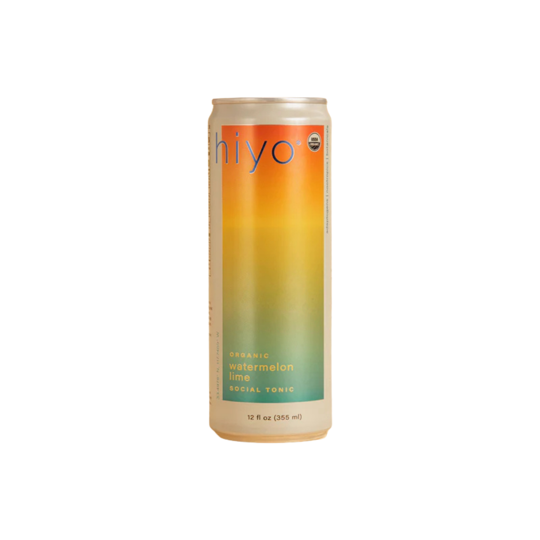 Hiyo Watermelon Lime Seltzer - Refreshing Flavored Sparkling Beverage