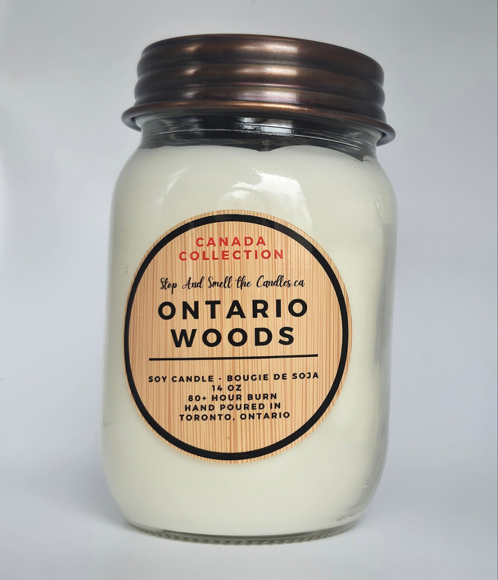 Ontario Woods Soy Candle - 14oz - Shopthatapp.ca