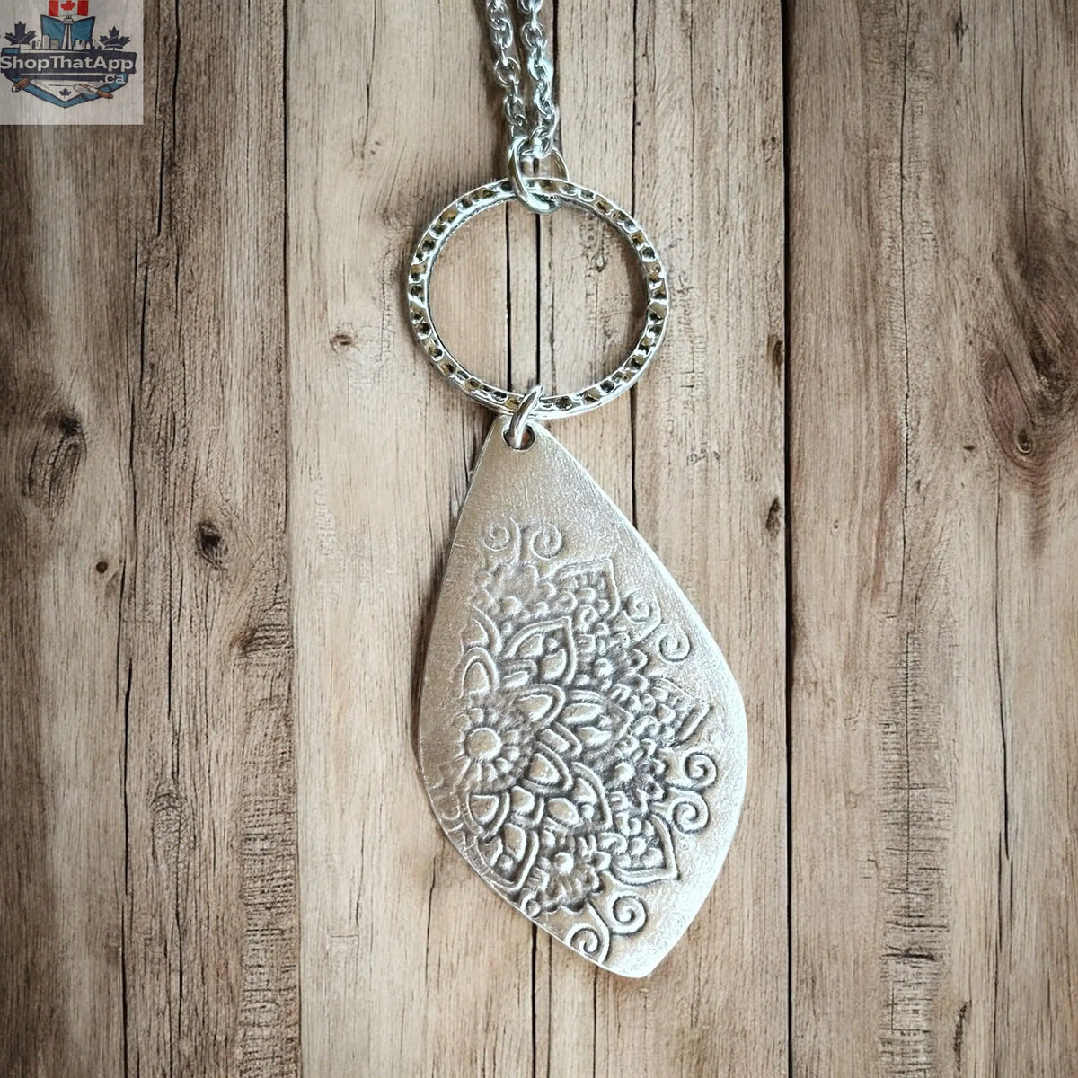 Long Mandala Necklace - Shopthatapp.ca