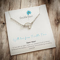 With Love From Freckle Face Heart - Open Heart Design