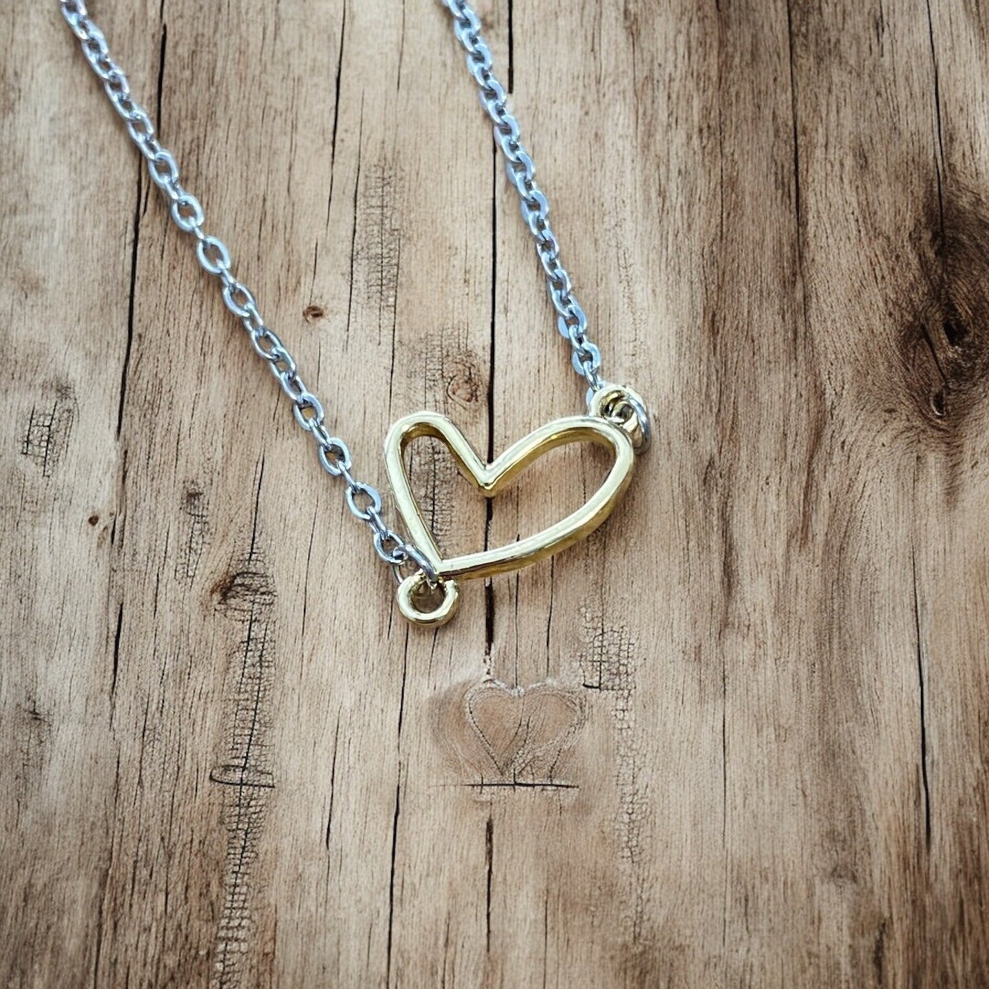 With Love From Freckle Face Heart - Open Heart Design - Shopthatapp.ca