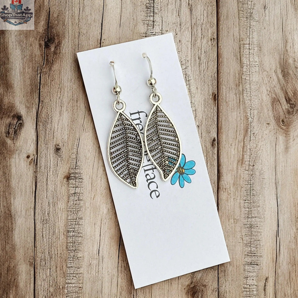 Filigree Leaf Earrings – Lightweight Nature-Inspired Dangles - Shopthatapp.ca