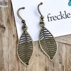 Filigree Leaf Earrings – Lightweight Nature-Inspired Dangles - Shopthatapp.ca