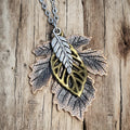 Maple Leaf Pendant Necklace for Nature Lovers
