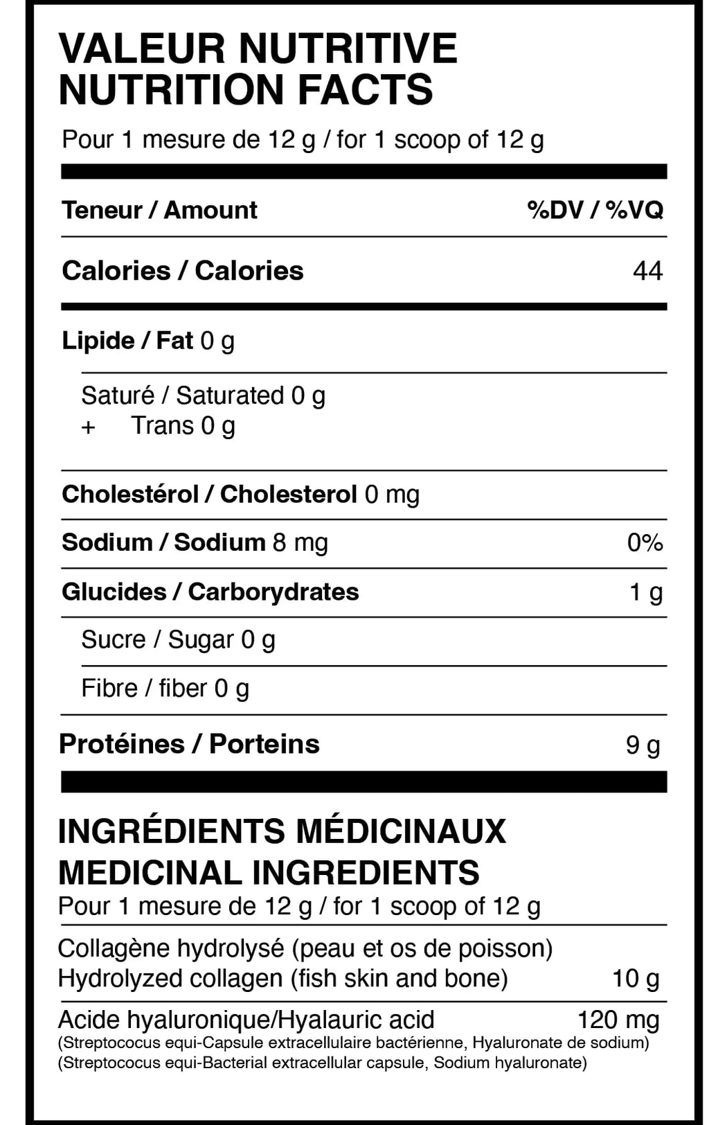 Unity Supplements Marine Collagen Powder with Hyaluronic Acid - Salted Caramel Flavored Coffee Sweetener - Www.Shopthatapp.ca