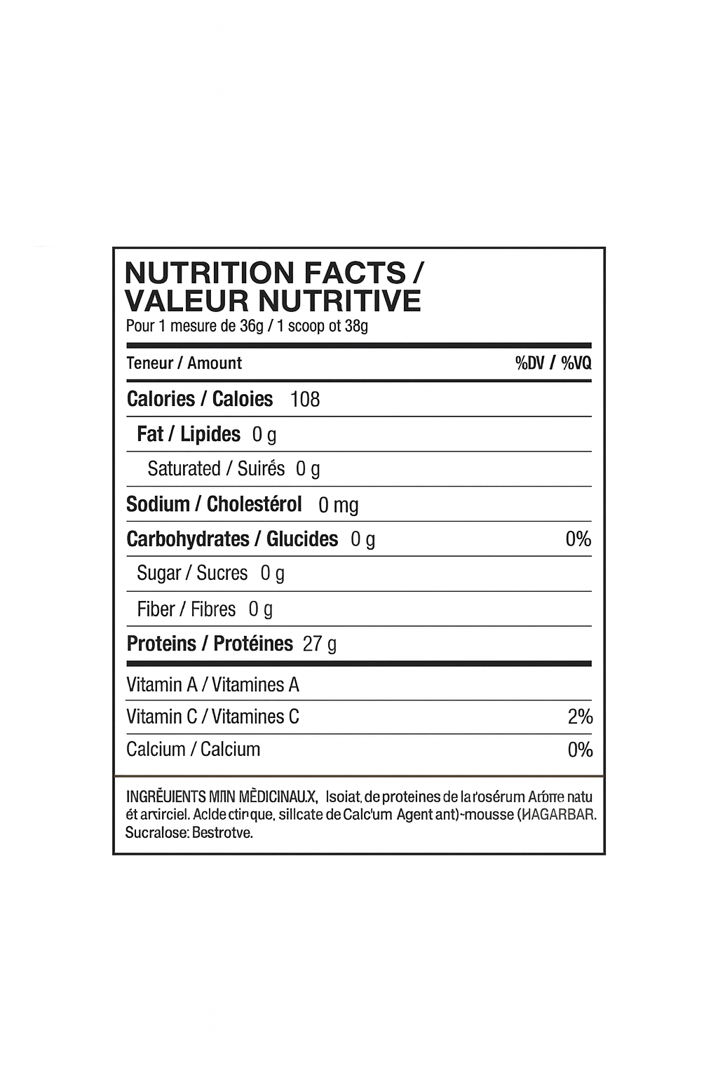 Unity Supplements Clear Isolate Protein Powder - Www.Shopthatapp.ca