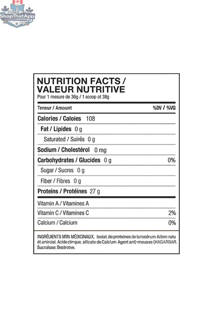 Clear protein juice by BulkBully Supplements, Unity Supplements Protein Powder, showing a vibrant bottle and fresh ingredients.