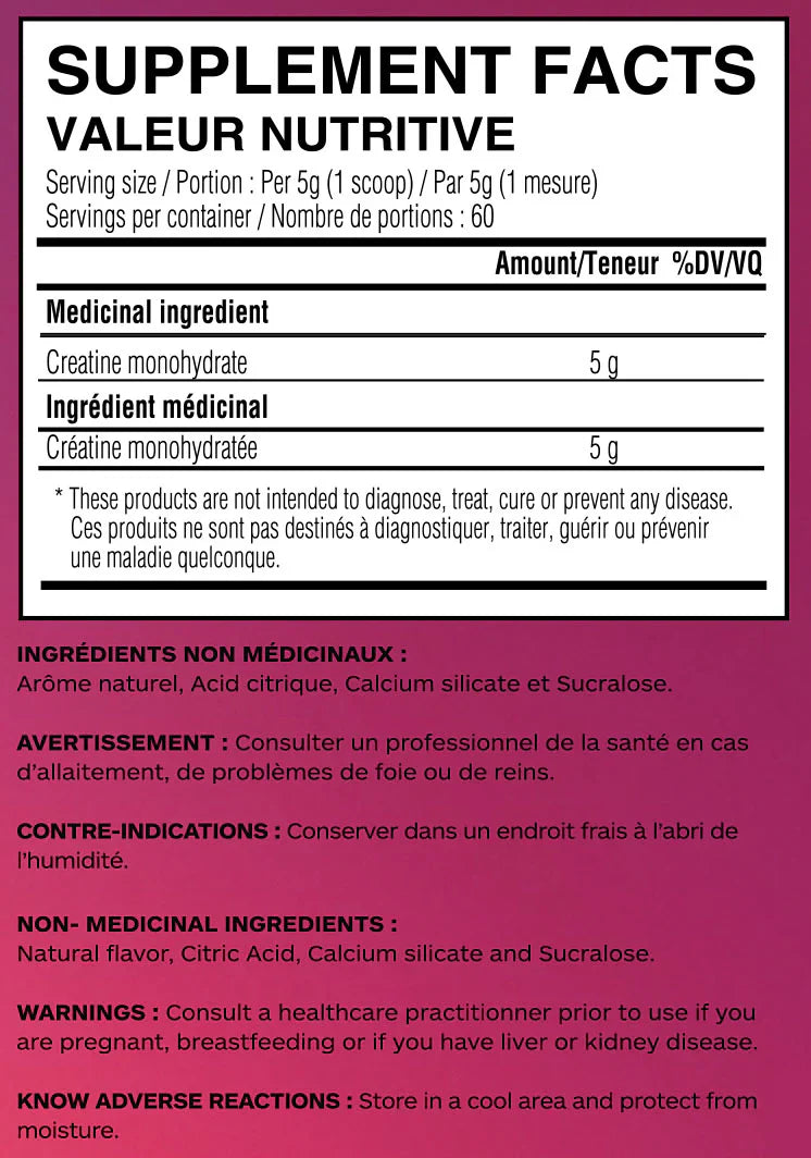 Unity Supplements Creatine - Www.Shopthatapp.ca