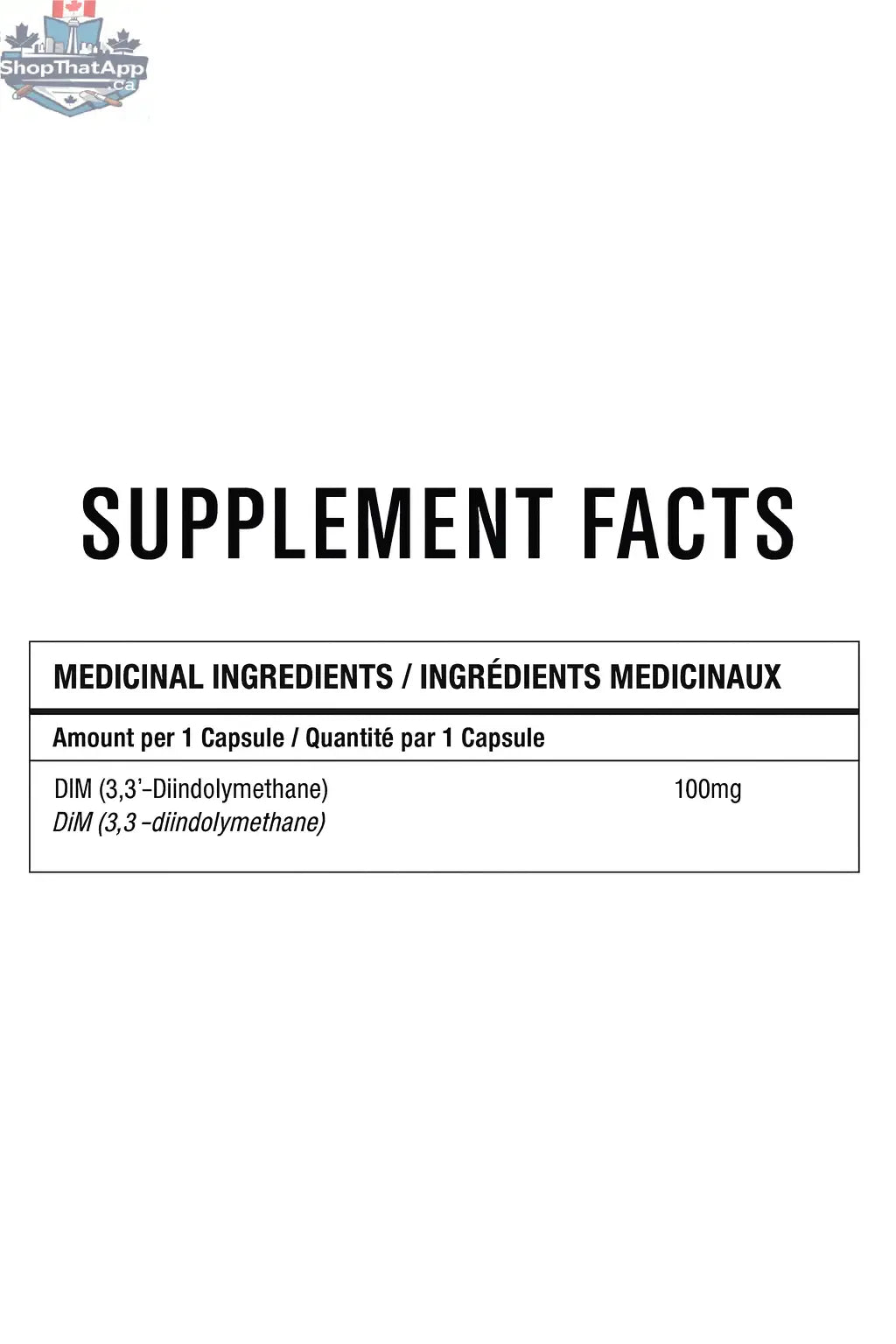 VNDL Project DIM supplement by BulkBully Supplements, bottle of DIM capsules for wellness, with label and product packaging.