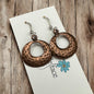 Textured Hoop Earrings - Shopthatapp.ca