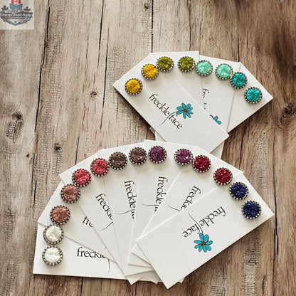 Matte Spring Color Studs 10mm - Shopthatapp.ca