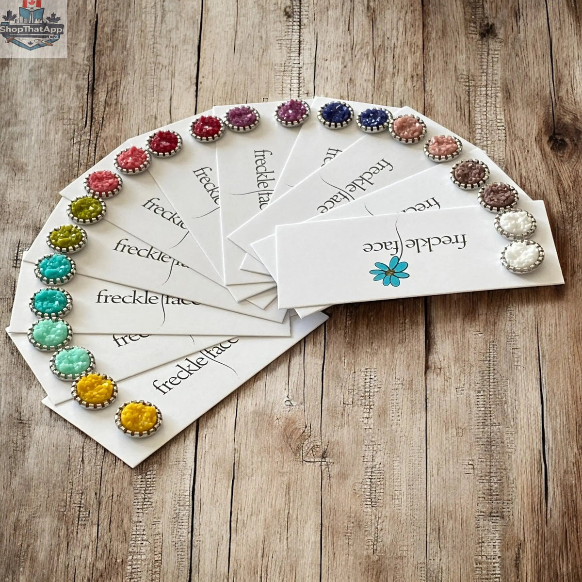 Matte Spring Color Studs 10mm - Shopthatapp.ca