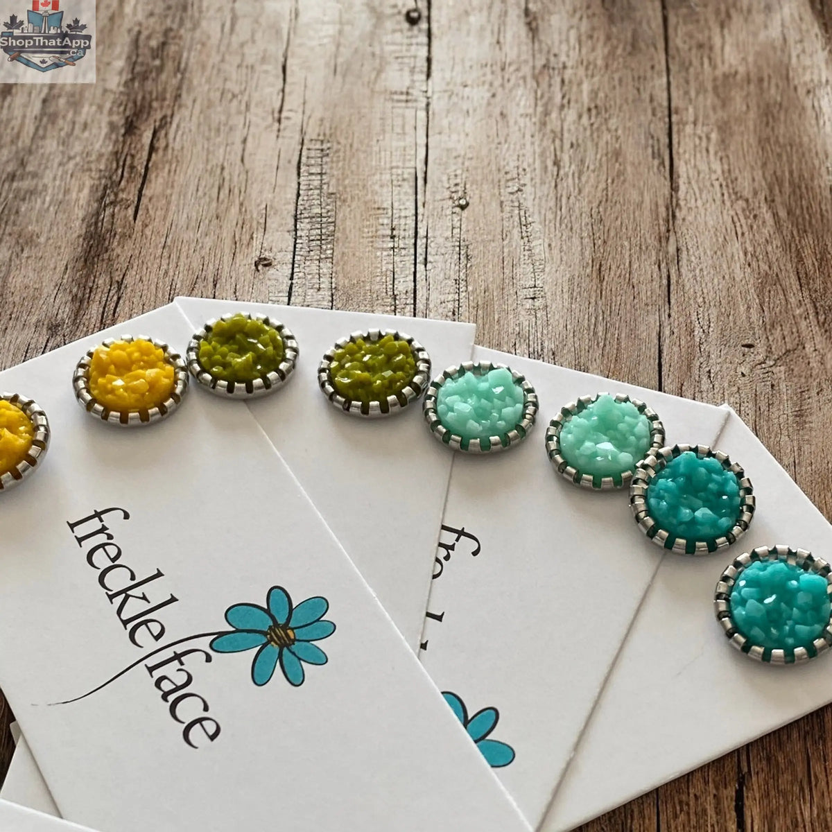Matte Spring Color Studs 10mm - Shopthatapp.ca