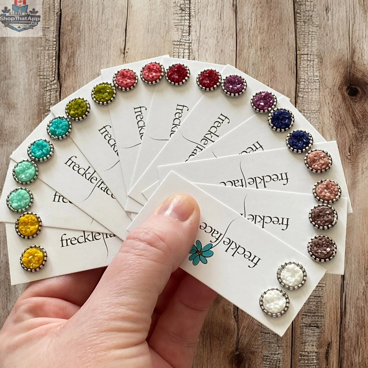 Matte Spring Color Studs 10mm - Shopthatapp.ca