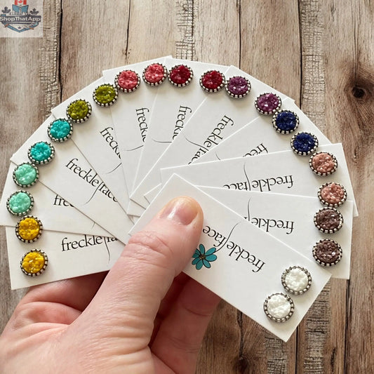 Matte Spring Color Studs 10mm - Shopthatapp.ca