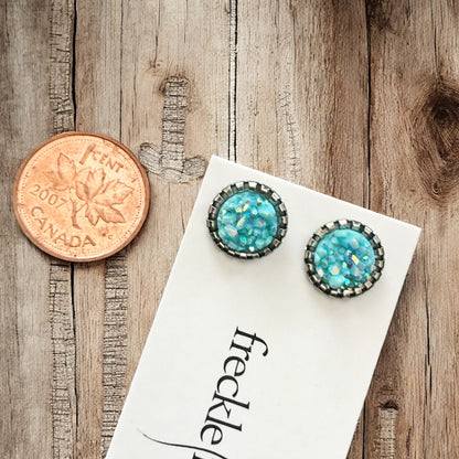 Sparkly Spring Studs 10mm - Shopthatapp.ca