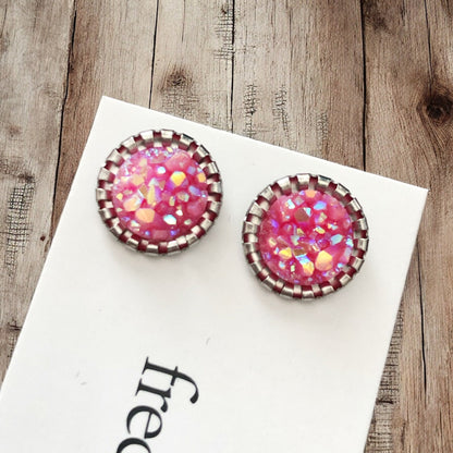 Sparkly Spring Studs 10mm - Shopthatapp.ca