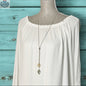 Flower Leaf Necklace - Elegant Floral Design for Every Occasion - Shopthatapp.ca