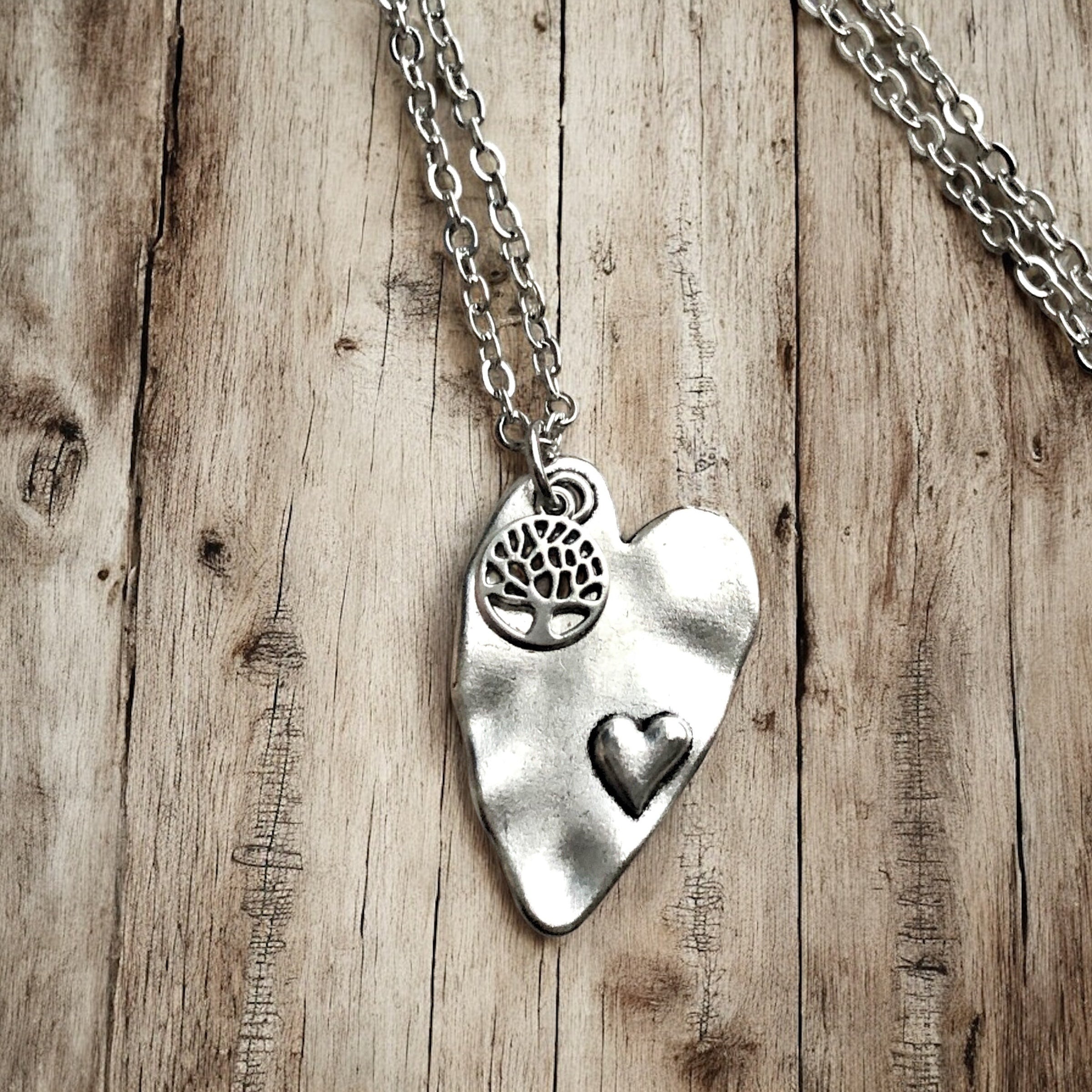 Heart Tree Necklace - A Symbol of Love and Nature