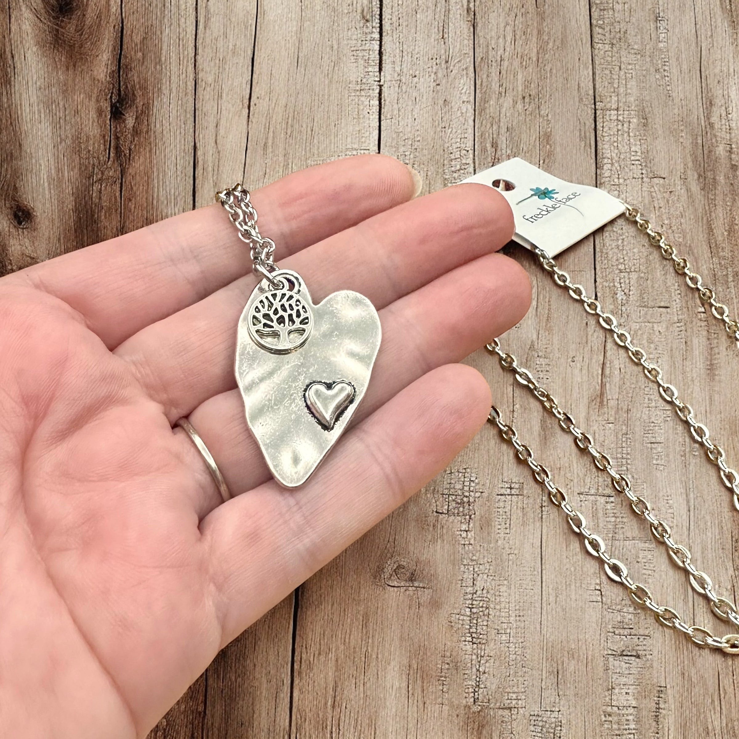 Heart Tree Necklace - A Symbol of Love and Nature
